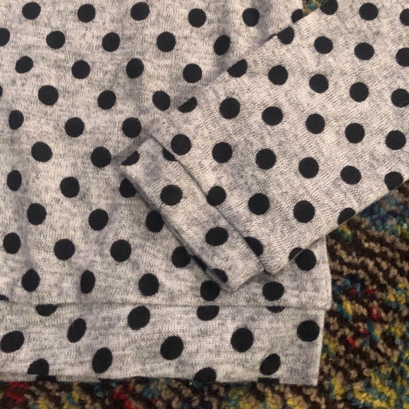 Kidpik Grey Polka Dot Cardigan - Picture 4 of 5